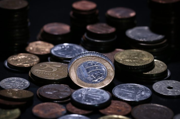 Moedas, dinheiro, Real. Brasilia, 03-09-18. Foto: Sérgio Lima/Poder360