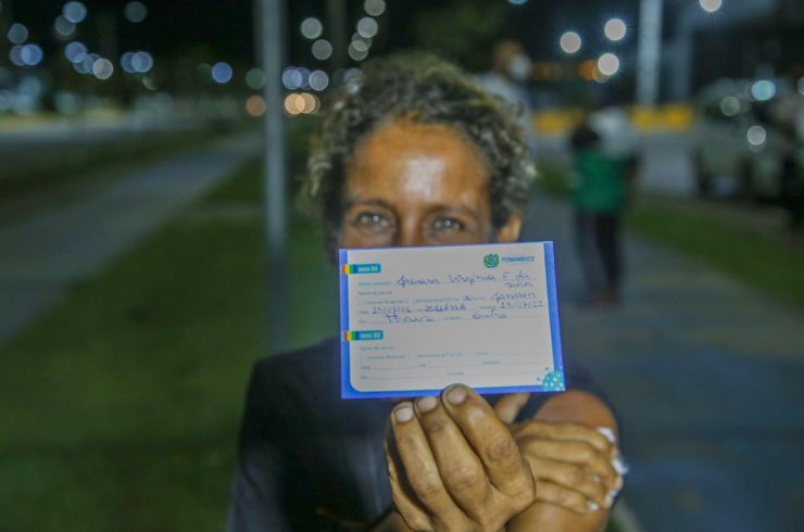 Cabo - Vacinação para pessoas em situação de rua