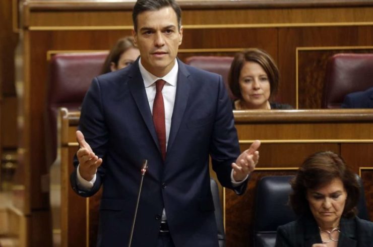 (31/10/2018)
31/10/2018 O Presidente do Governo, Pedro Sánchez, durante a sessão de controle do Governo no Congresso dos Deputados.La Moncloa